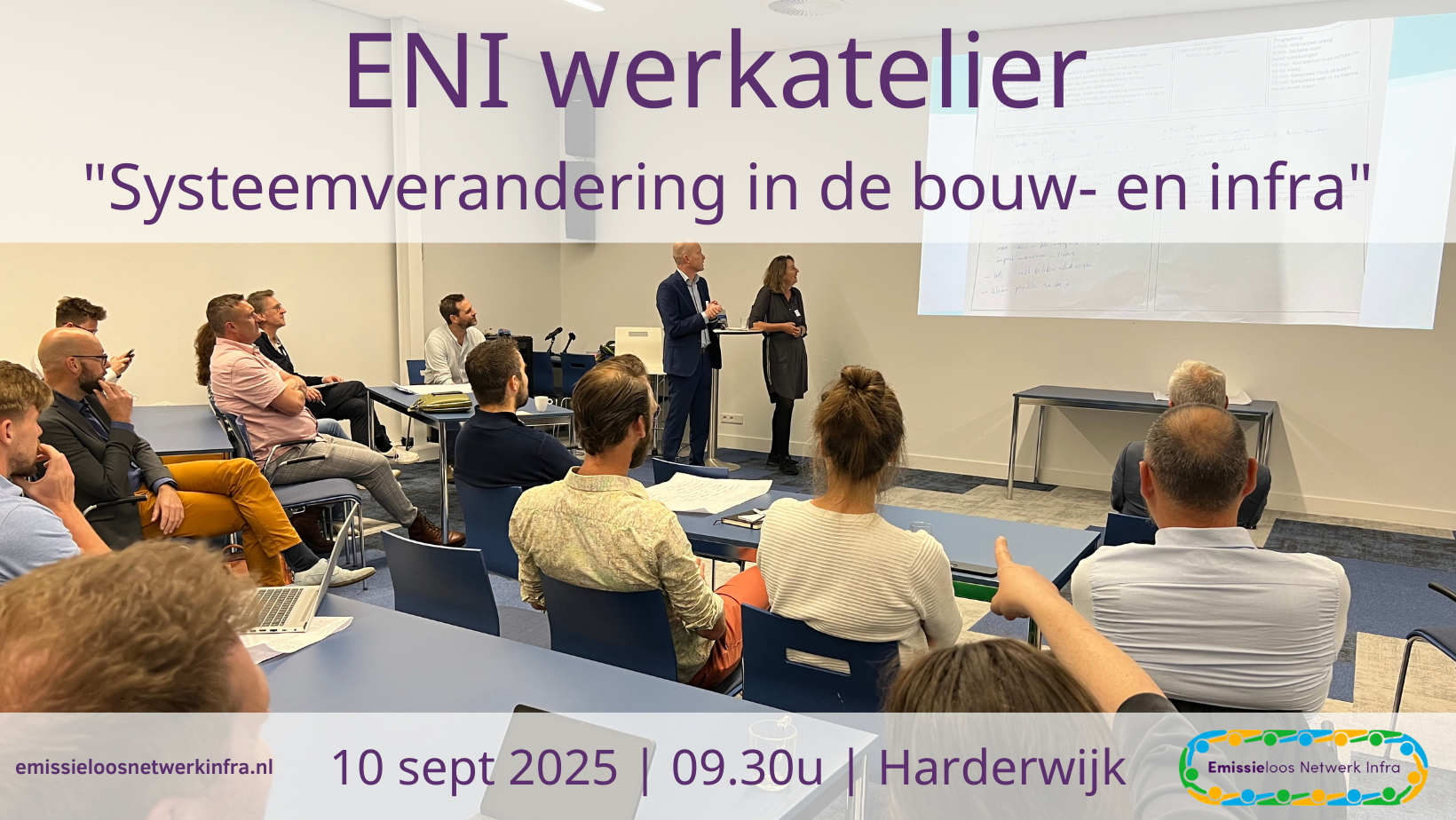 ENI werkatelier 10 september